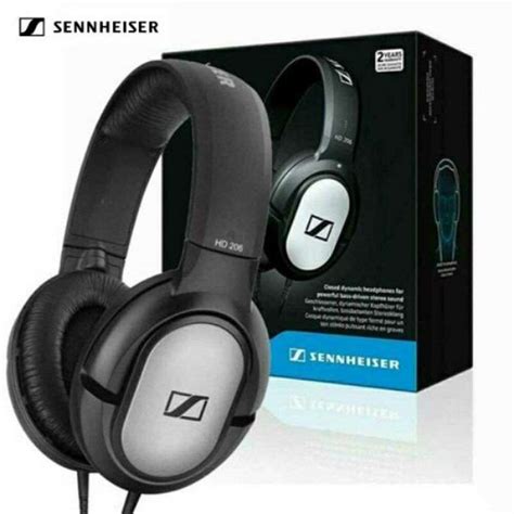 Promo Sennheiser Hd 206 Original Wired Headphone Diskon 23% di Seller ...