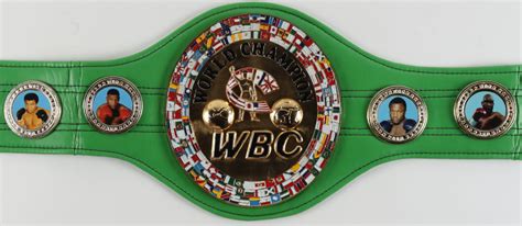 Mike Tyson Signed Full-Size WBC Heavyweight Championship Belt (JSA ...