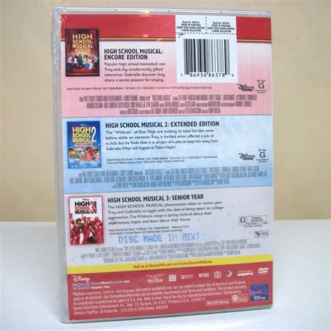 Disney High School Musical 3 Movie Collection DVD set sealed new encore ...