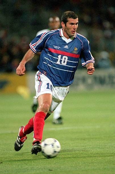 World Cup Finals Marseille France 12th JUNE 1998 France 3 v South Africa 0 France's Zinedine ...