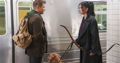 Hawkeye Poster and New Images Include a First Look at Lucky the Pizza Dog