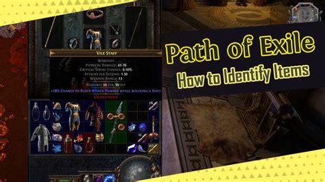 Path of Exile (POE): How To Identify & Upgrade Items