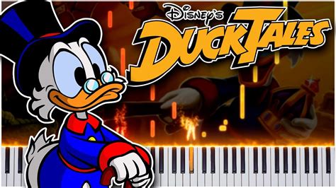 The Moon Theme (DuckTales) 【 PIANO TUTORIAL 】 - YouTube