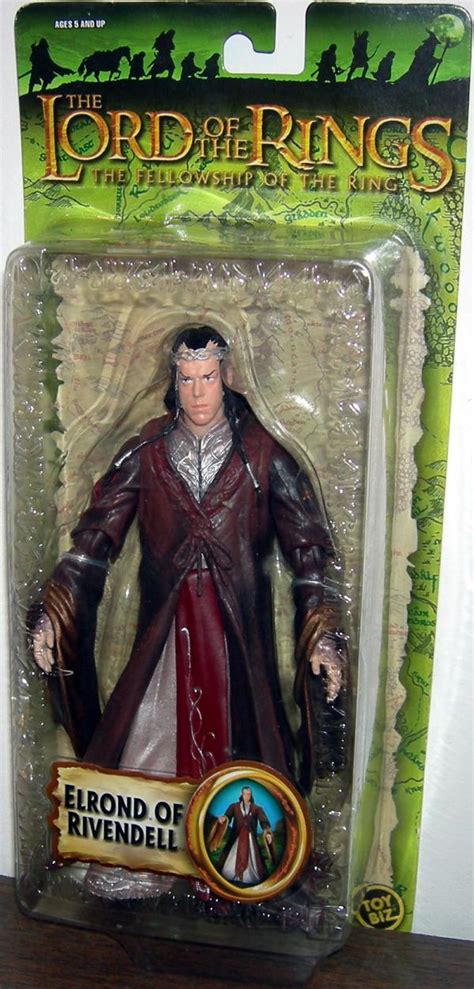 Elrond Rivendell Figure Lord Rings Trilogy Toy Biz