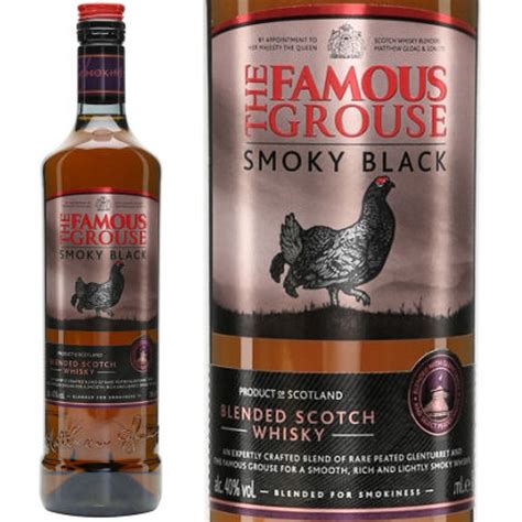 The Famous Grouse Smoky Black Blended Scotch Whisky 750ml