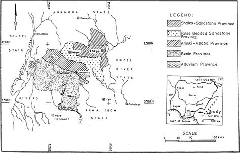 Hydrogeological map of Imo State. | Download Scientific Diagram