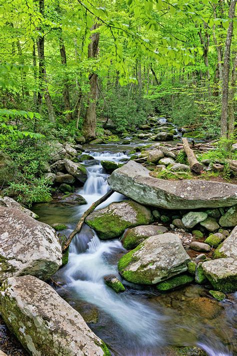 Roaring Fork Roadside Waterfall Photograph by Mary Pawlowski - Fine Art America