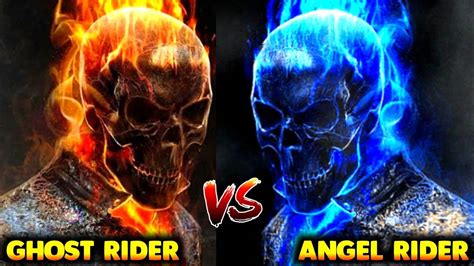 Ghost Rider Vs Angel Rider in Hindi || Red Ghost Rider Vs Blue Ghost Rider / who will win ...