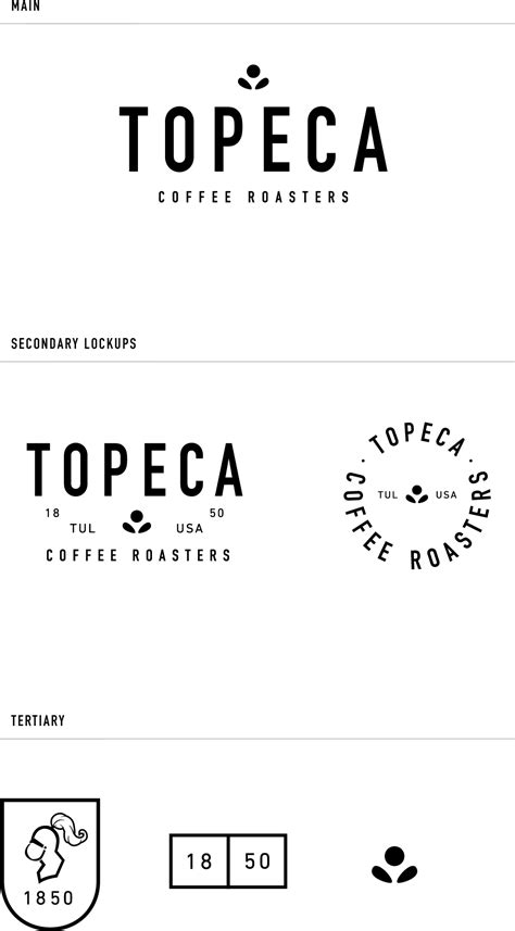 Noted: New Logo and Packaging for Topeca Coffee by Ghost and In-house Symbol Design, Logo Design ...