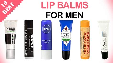 10 Best Lip Balms for Men | Best Men’s Chapstick for Dry Lips in Winter - YouTube