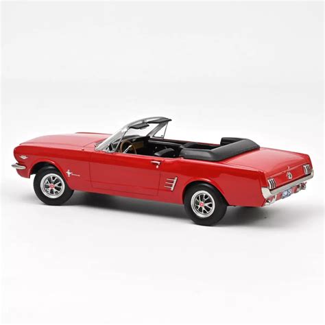 Norev - 1:18 Ford Mustang Convertible 1966 Red | Model Universe