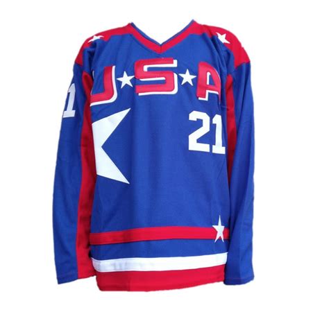 Mighty Ducks D2 Movie Team USA Ice Hockey Jersey Red Blue – Jersey Junkiez