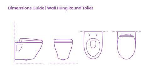 TOTO Aquia Wall-Hung Toilet Dimensions & Drawings | Dimensions.Guide