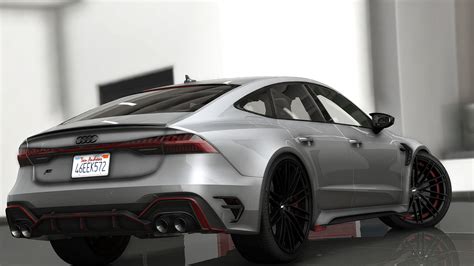 2023 Audi RS7 + ABT Version [Add-On | VehFuncs | Extras] - GTA5-Mods.com