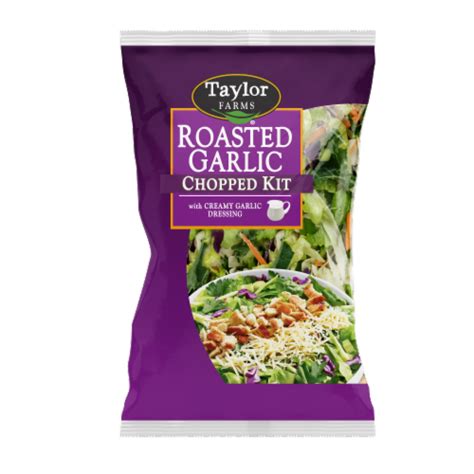 Taylor Farms® Roasted Garlic Chopped Salad Kit Bag, 13.25 oz - Kroger