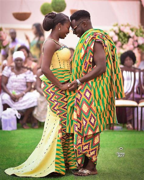 Ghanaian Traditional Wedding Dresses (Kente Styles) - Weddors