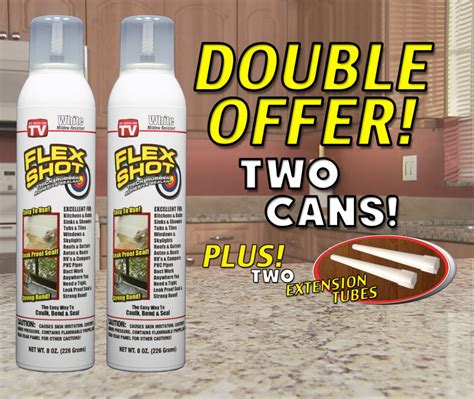 Swift TV Products - As Seen On TV: FLEX SHOT The easy way to caulk, bond and seal