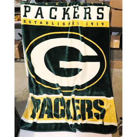 ESTATE GREEN BAY PACKERS THROW BLANKET