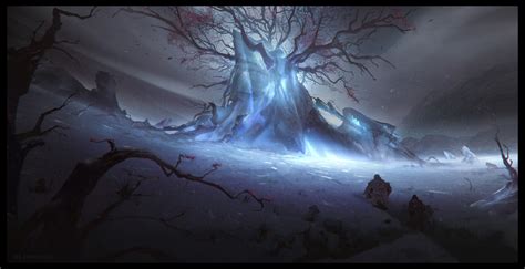 Weirwood Tree by bzartt on DeviantArt