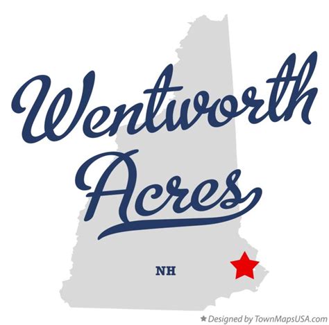 Map of Wentworth Acres, NH, New Hampshire