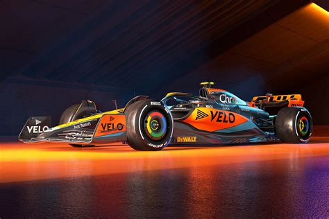 McLaren reveals MCL60 F1 car with Norris, Piastri