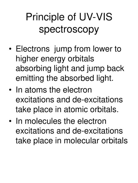 UV-VIS Spectroscopy By Dr.Jagadeesh. - ppt download