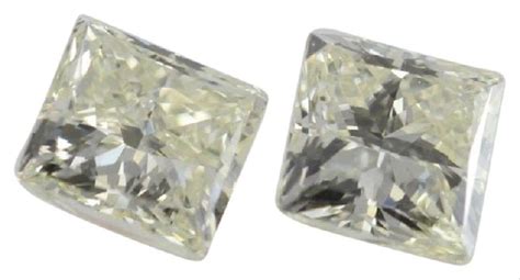 Polished Princess Cut Loose Diamonds, for Jewellery Use, Size : 0-10mm ...