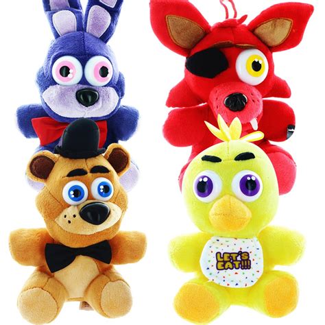 Buy Five Nights at Freddy's Plush Toy 4pc Set 10" Stuff Animal Plush Toy Online at desertcartJapan