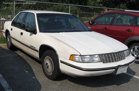 1989 Chevrolet Lumina 3.1 i V6 (162 CV) | Ficha técnica y consumo , Medidas