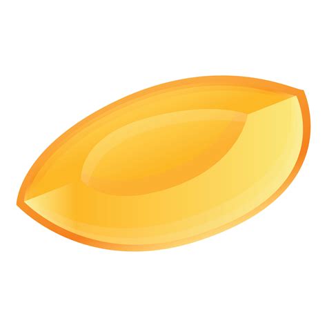 Clean part apricot icon, cartoon style 14209316 Vector Art at Vecteezy