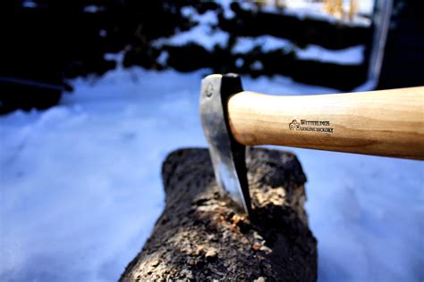 Chopping Wood | The first swing of one of my Christmas prese… | Flickr