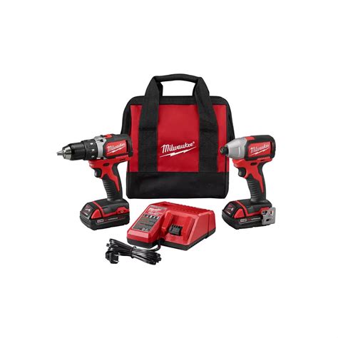 Milwaukee Tool M18 18-Volt Lithium-Ion Brushless Cordless Compact Drill ...