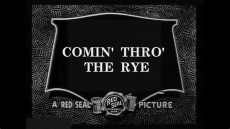 Comin' Thro' the Rye (1926)