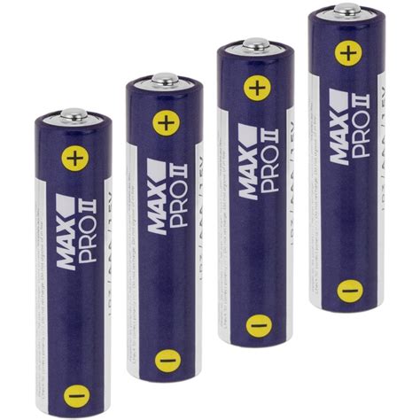 LR03 1.5V AAA Alkaline Battery 4 units - Cablematic