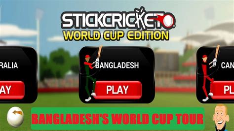 STICK CRICKET WORLD CUP EDITION: BANGLADESH'S WORLD CUP TOUR (60 FPS ...