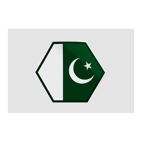 Pakistan Flag Style 5 Sticker - DecalsHouse