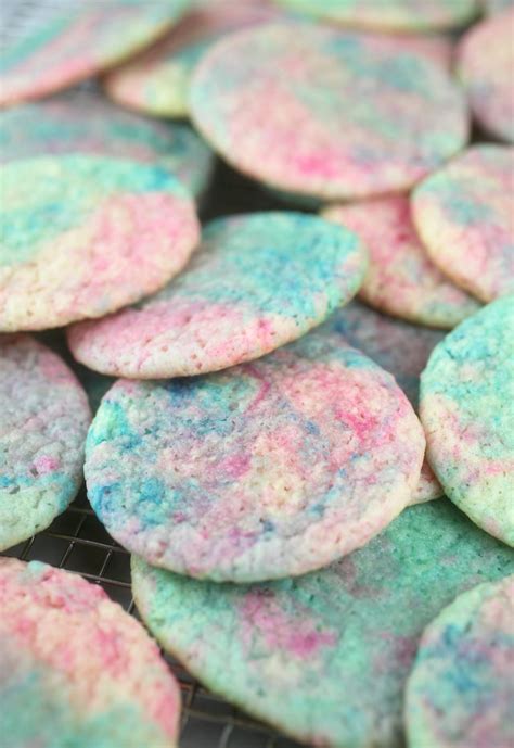 Cotton Candy Cookies - Bakerella