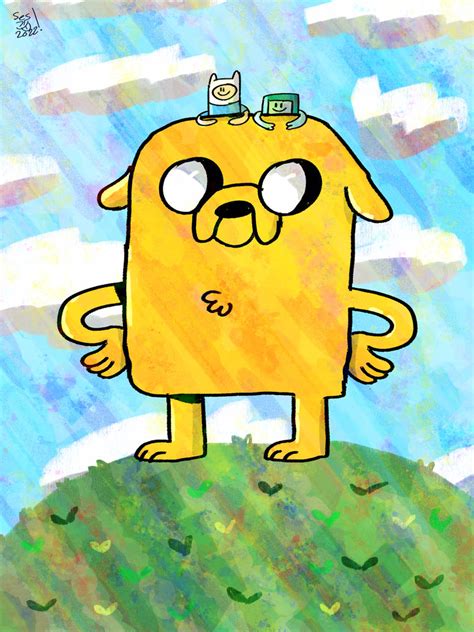 Jake the Dog: Stretching extraordinaire by Pineapplegrenader on DeviantArt