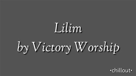 Lilim by Victory Worship with lyrics - YouTube