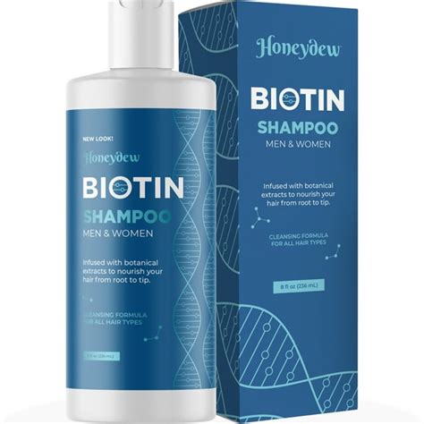 Honeydew Biotin Shampoo for Hair Growth with Damaged Hair Repair ...