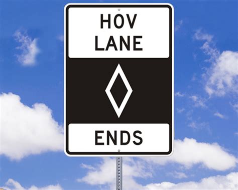 HOV Lane Signs | MUTCD Compliant