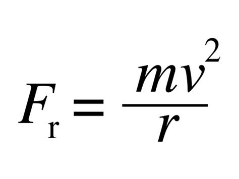 Centripetal Force Equation