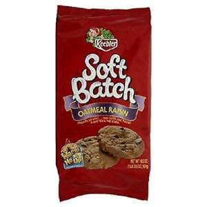 Amazon.com: Keebler Soft Batch Oatmeal Raisin, 18.5-Ounce Packages ...