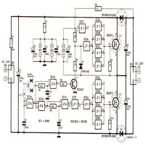 Laptop Battery Circuit Diagram