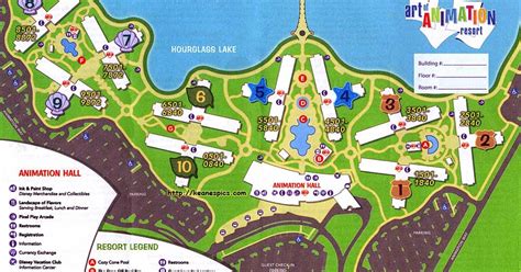 Disney's Art Of Animation Resort - Art Of Animation Resort Map