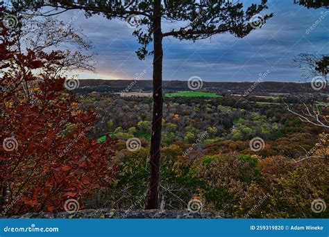 Wildcat Mountain State Park Scenic Overlook in Fall Stock Photo - Image ...