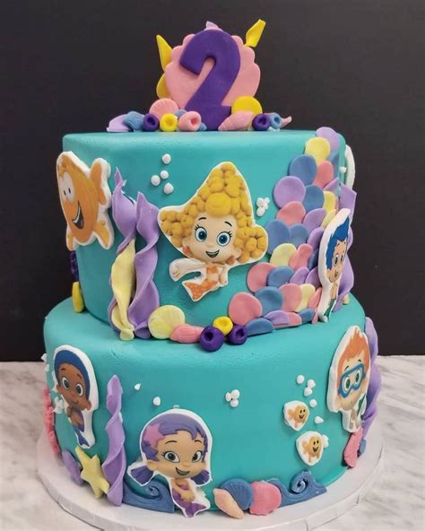 Bubble Guppies Cake