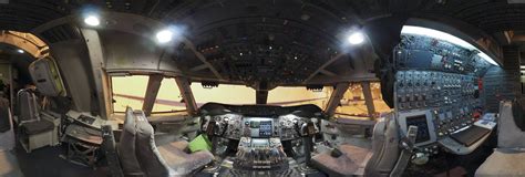 747 Cockpit of NASA SOFIA plane. 360 Panorama | 360Cities