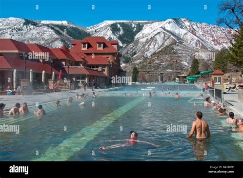 Glenwood hot springs winter hi-res stock photography and images - Alamy