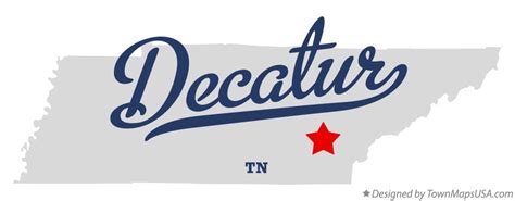 Map of Decatur, TN, Tennessee